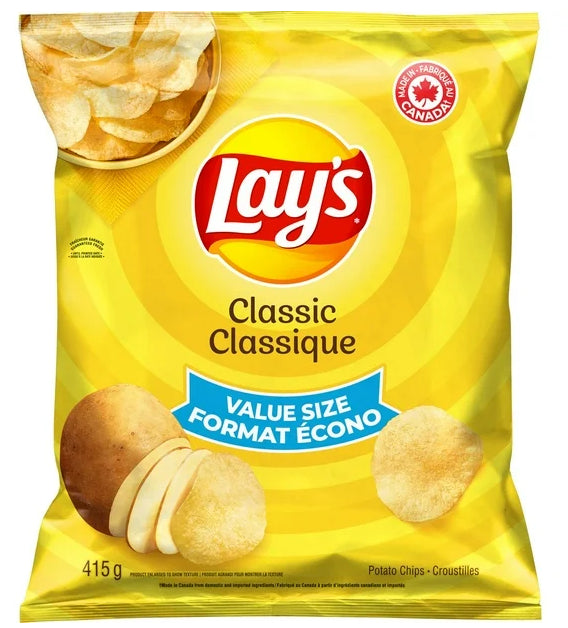 Lay's Classic Potato Chips, 415g