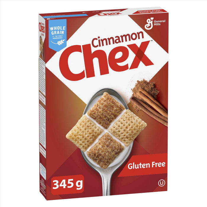 Chex Gluten Free Cinnamon Cereal, 345g/12.1oz