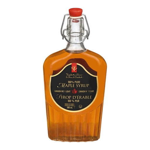 President's Choice 100% Pure Canadian Maple Syrup, 16.91oz GLASS BOTTLE - CanadaGrocery