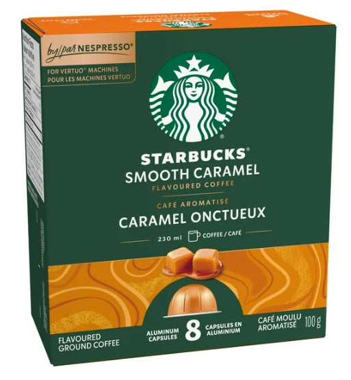 Starbucks Coffee Pods Smooth Caramel 8 Capsules 100 g