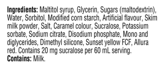 Smucker's Sundae Syrup No Sugar Added Caramel Flavored Syrup, 428mL