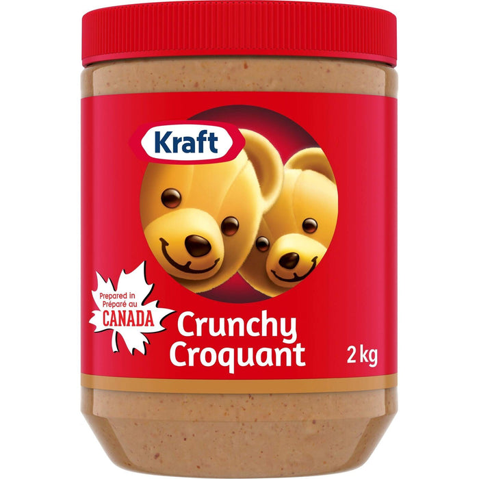 Kraft Crunchy Peanut Butter 2kg/4.4lbs