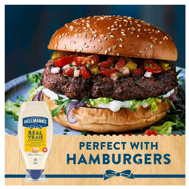 Hellmann's Real Mayonnaise, 750 mL