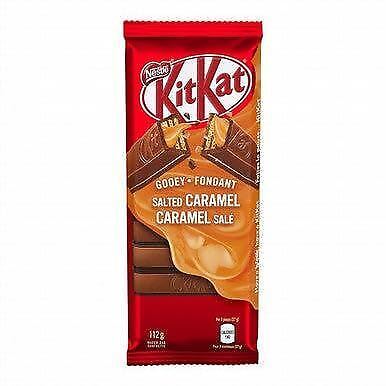 Nestle KitKat Gooey Salted Caramel Wafer Bar, 112g/3.9oz