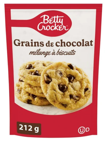 Betty Crocker Cookie Mix, Chocolate Chip, 212g