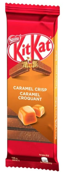 Nestle Kit Kat Caramel Crisp Chocolate Wafer Bar, 120g