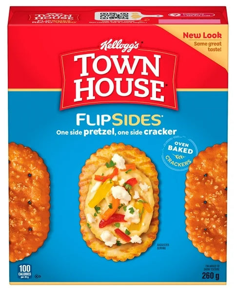 Kellogg's Town House Flipsides Original Cracker, 260g