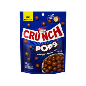 Crunch Pops Crispy Rice Centre in Milk Chocolaty Coating, 140g