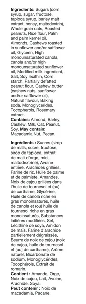 Nature Valley Granola Bars, Sweet and Salty Nut, Roasted Mixed Nut, 6 Bars, 210g