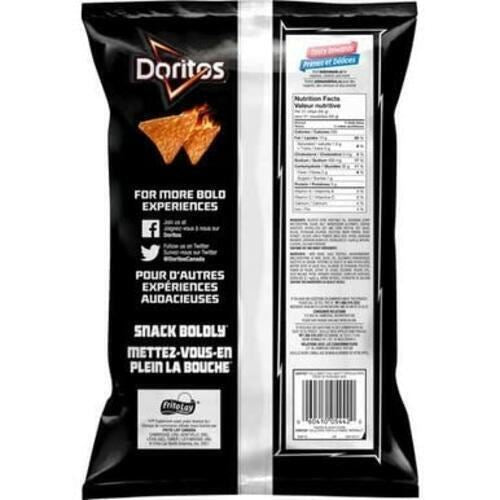 Doritos Sweet Chili Heat Tortilla Chips, 235g/8.3 oz., Bag, {Canadian Product}