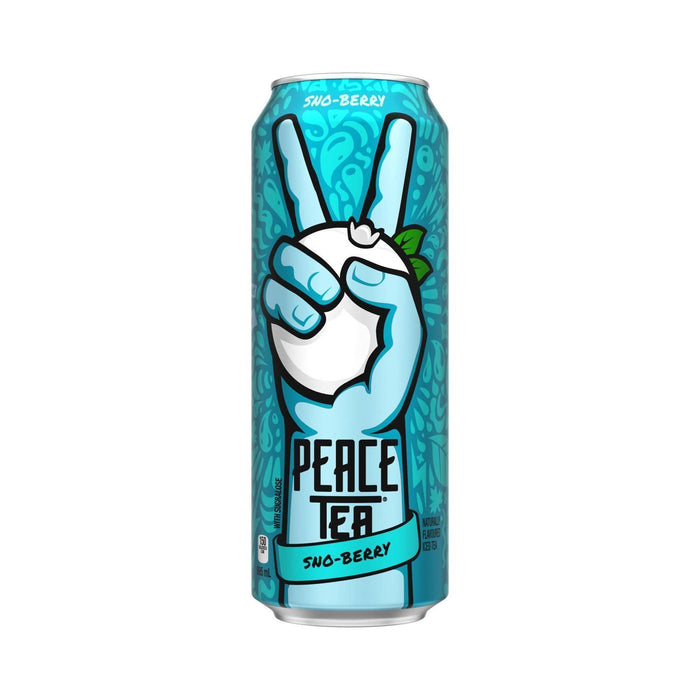 Peace Tea Sno-Berry Iced Tea 23 oz Each 36 Cans