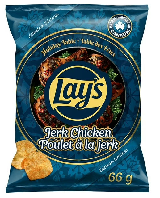 Lay's Jerk Chicken Flavored Potato Chips, 66g