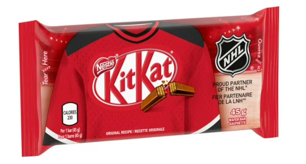 Nestle Canadian Kit Kat Classic Milk Chocolate Bar, 45g