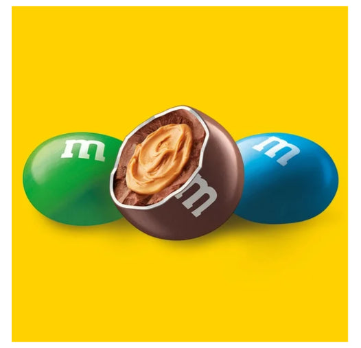 M&M'S, Peanut Butter Milk Chocolate Candies, Family Size Bag, 345g