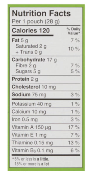 Dare Bear Paws Cookies Veggies & Fruit Oatmeal 6 Packs 168g