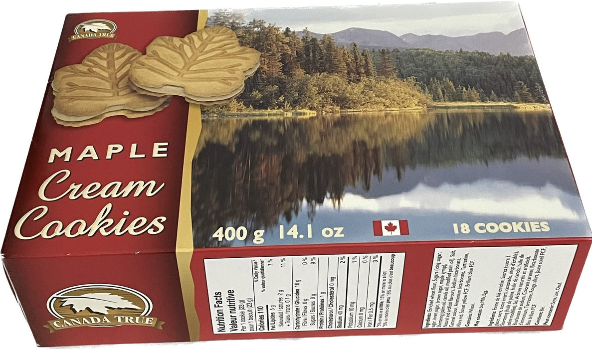 Turkey Hill Premium Maple Cream Cookie with Pure Maple Syrup Product of Canada