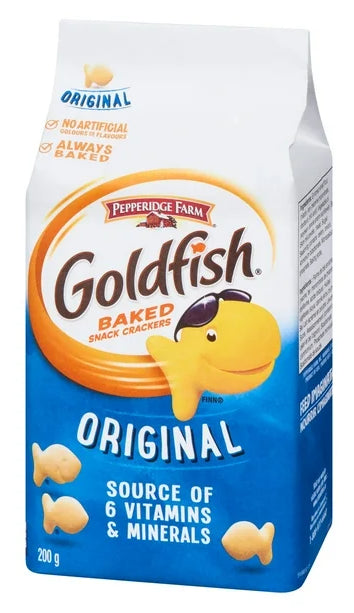 Goldfish Original Plain Crackers, 200g