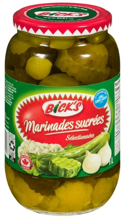 Bick's Sweet Mix Pickles, 1L