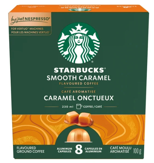 Starbucks Coffee Pods Smooth Caramel 8 Capsules 100 g