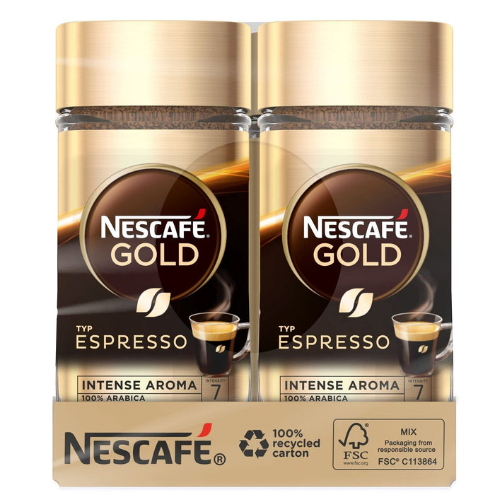 Nescafe Gold ESPRESSO, 6 JARS (6 x 100g)