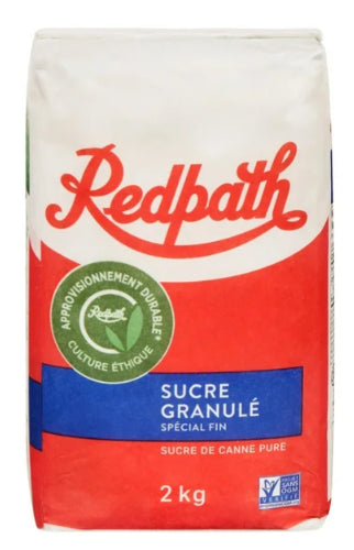 Redpath Special Fine Granulated Sugar, 2kg