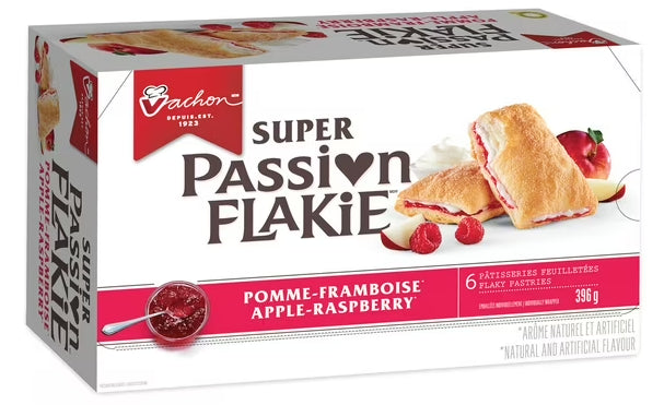 Vachon Super Passion Flakie Apple-Raspberry Flavor Pastry, 66g