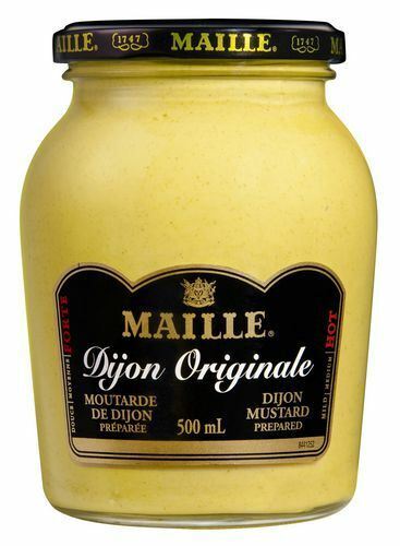 Maille Original Prepared Dijon Mustard 500ml Each 3 Jars