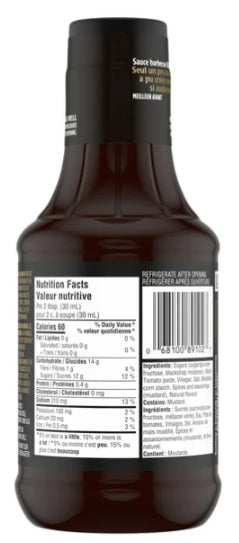 Bull's-Eye Bold Original BBQ Sauce, 425mL