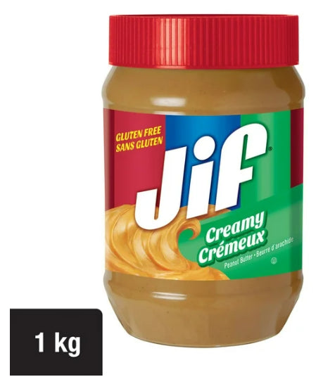 Jif Creamy Peanut Butter, 1kg