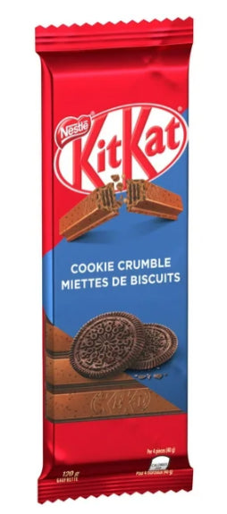 Nestle Kit Kat Cookie Crumble Wafer Bar, 120g