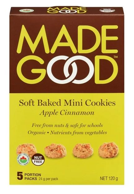 Made Good Apple Cinnamon Soft Baked Cookies, 120g