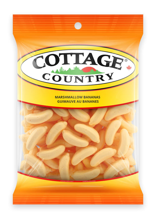 Cottage Country Marshmallow Bananas 600g Bulk