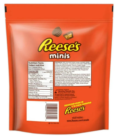 Reese's Minis Peanut Butter Cups Candy, 800g