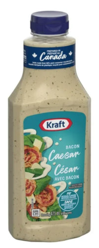 Kraft Bacon Caesar Salad Dressing, 425ml