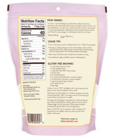 Bob's Red Mill Unmodified Potato Starch, 624g