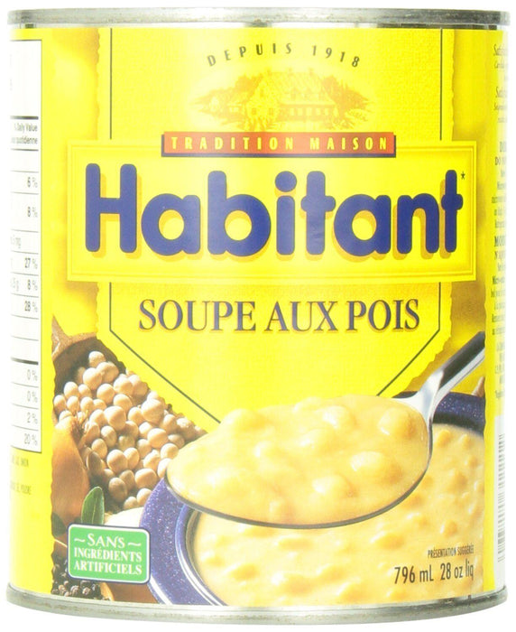 Habitant French Canadian Pea Soup, 791ml/26.92oz 12 CANS