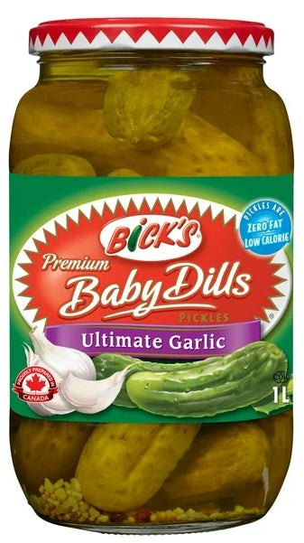 Bicks Ultimate Garlic Baby Dill, 1L