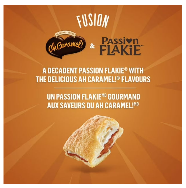 Vachon Passion Caramel! Caramel Flaky Pastries, 6 Cakes, 288g