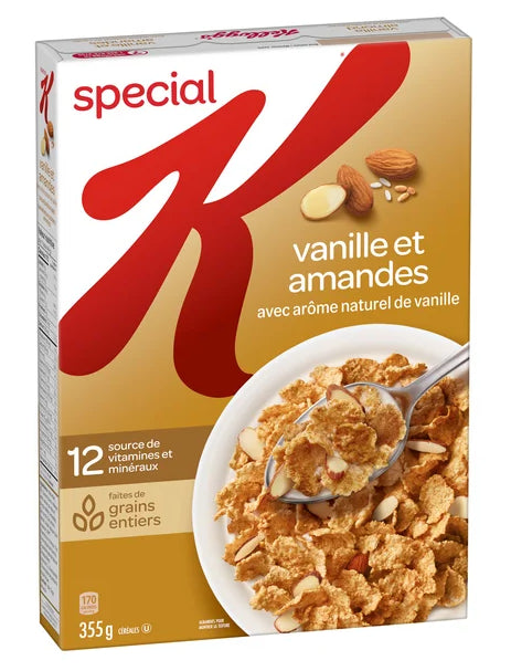 Kellogg's Special K Vanilla Almond Cereal, 355g