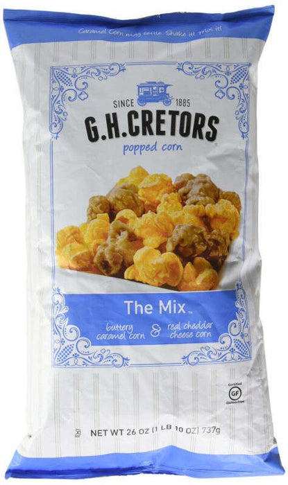 G.H. Cretors The Mix, Chicago Mix Popped Corn, 737g/26oz - CanadaGrocery