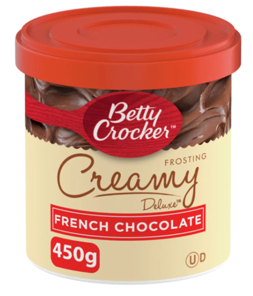 Betty Crocker French Chocolate Frosting Creamy Deluxe 450g