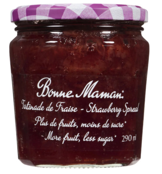 Bonne Maman Spread Strawberry More Fruits Less Sugar 290 ml