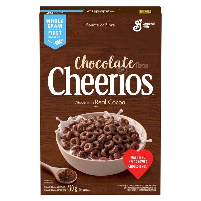 General Mills Cheerios Chocolate Cereal, 420g