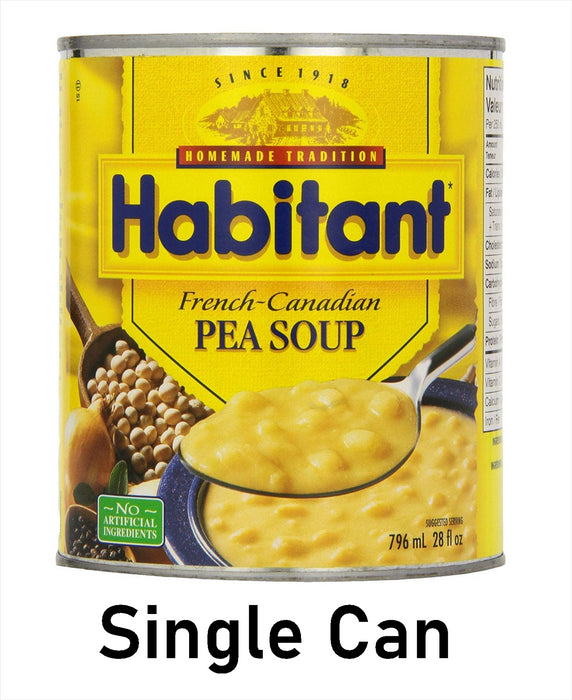 Habitant French Canadian Pea Soup 796ml/28 FlOz Single Can