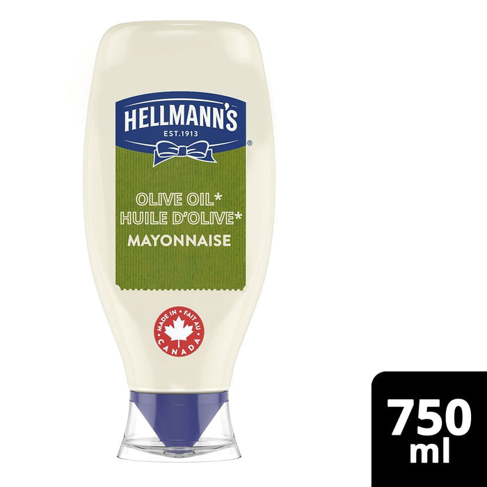 Hellmann's Olive Oil Mayonnaise, 750 ml/25 fl oz