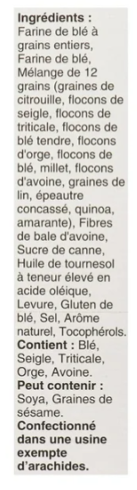 Boulangerie Grissol Melba Toast Whole Grain, 10pc 350g