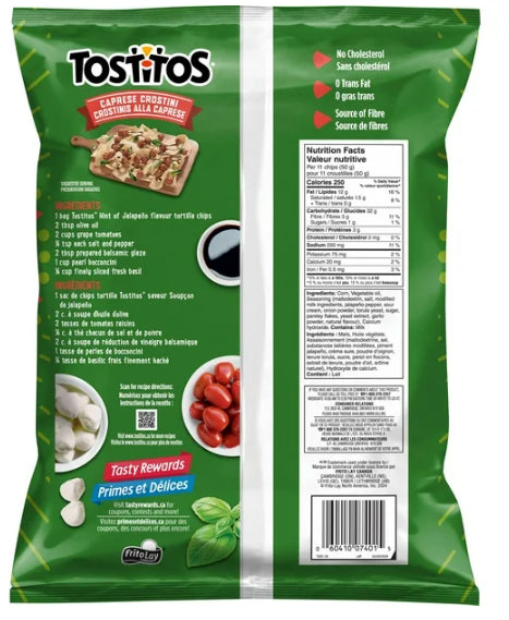 Tostitos Tortilla Chips Hint of Jalapeno 245 g