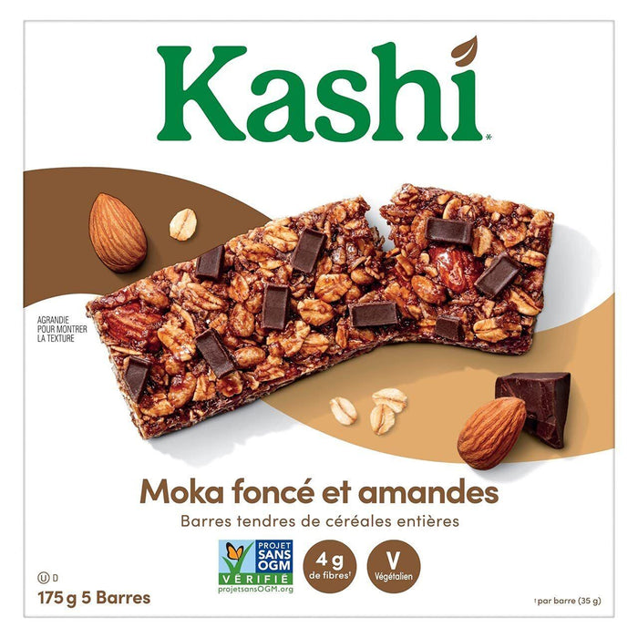 Kashi Chewy Granola Dark Mocha Almond Snack Bars, 175g/6.17oz