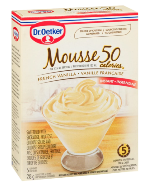 Dr. Oetker Instant Dessert Mix Mousse French Vanilla 28g