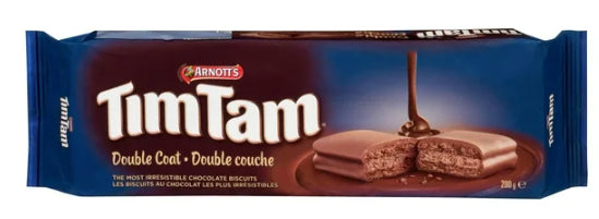 Arnott's Tim Tam Double Coat Chocolate Cookies, 200g